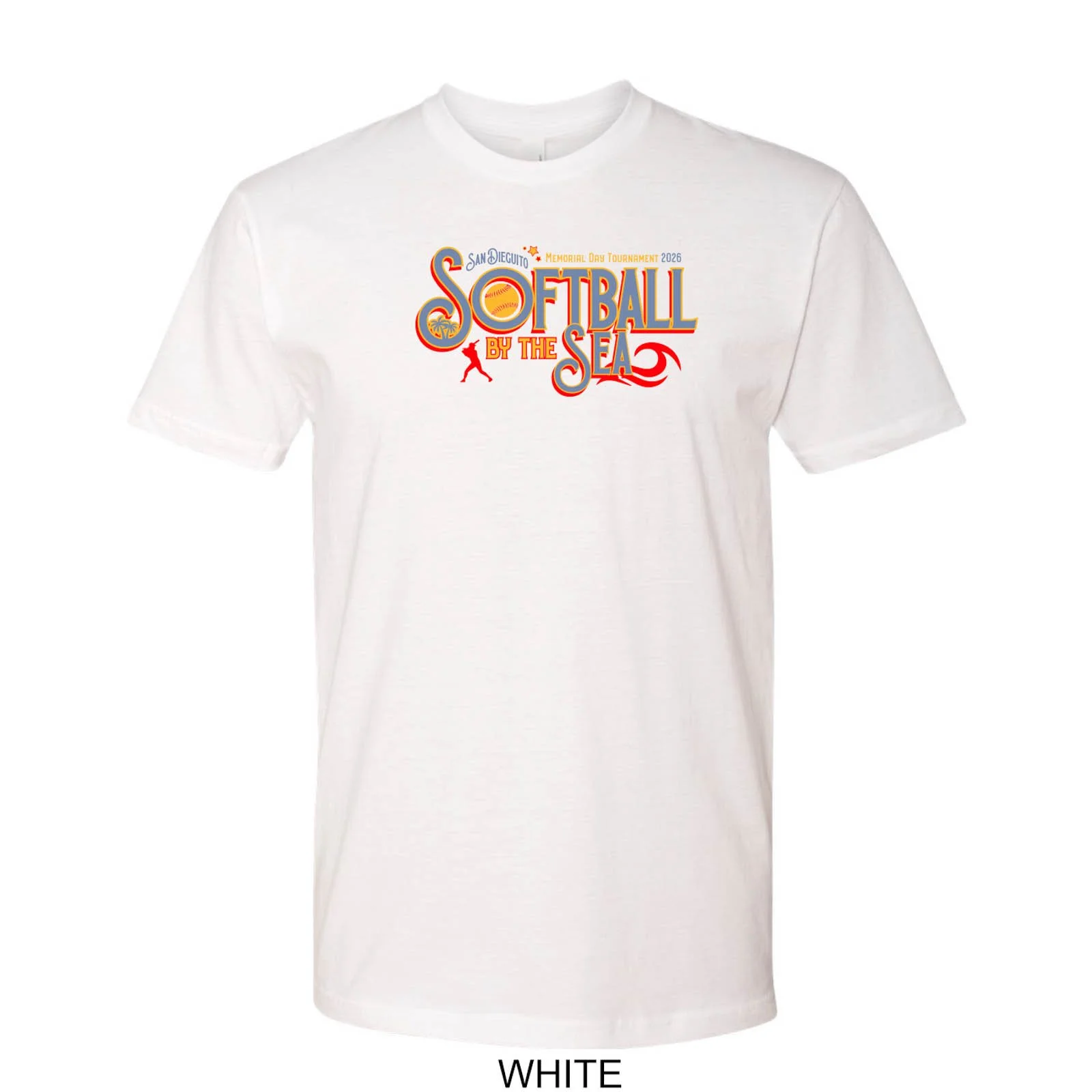 2026 San Dieguito Memorial Day Tournament Solid Color Cotton T-Shirt