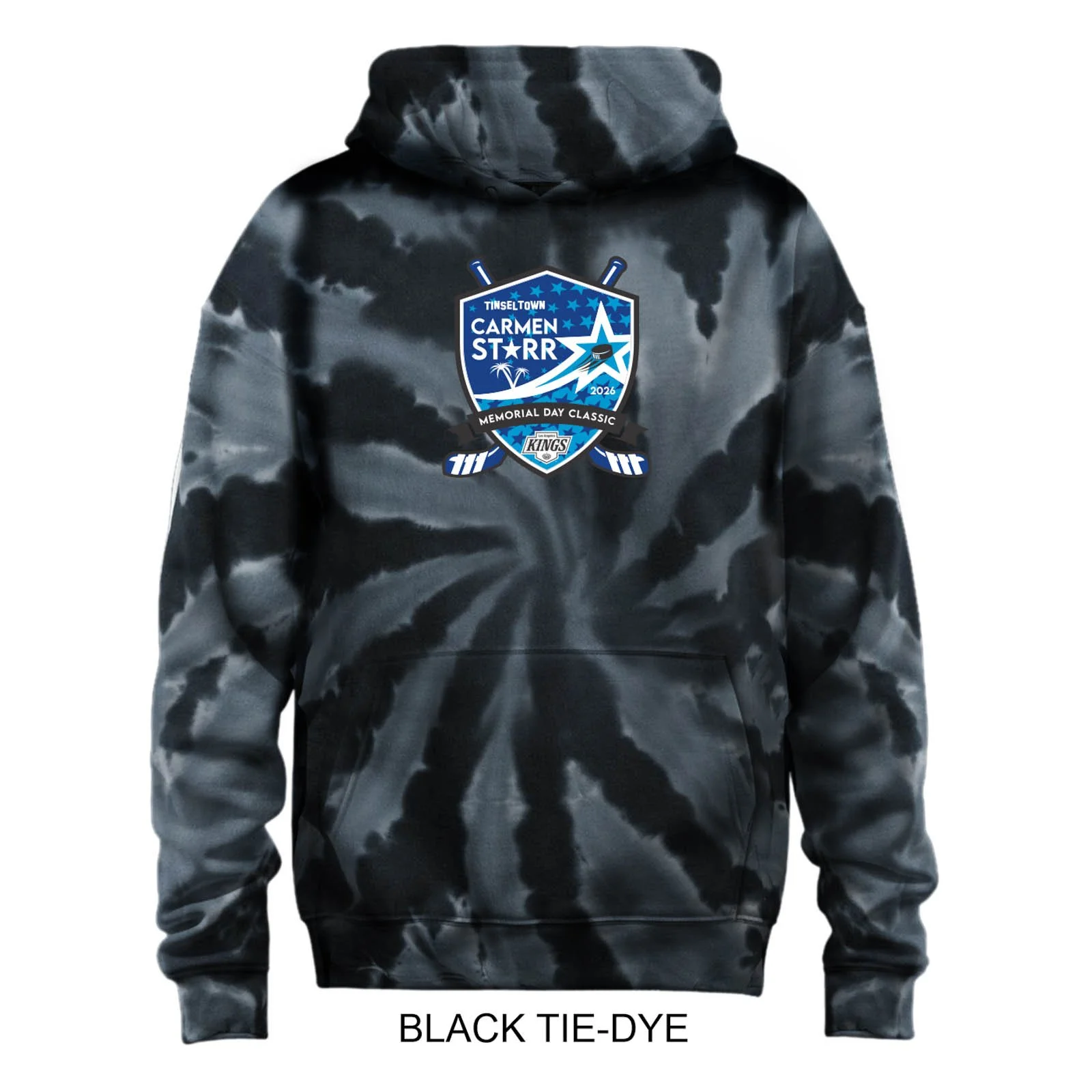 2026 Carmen Starr Memorial Day Classic Tie Dye Hooded Sweatshirt