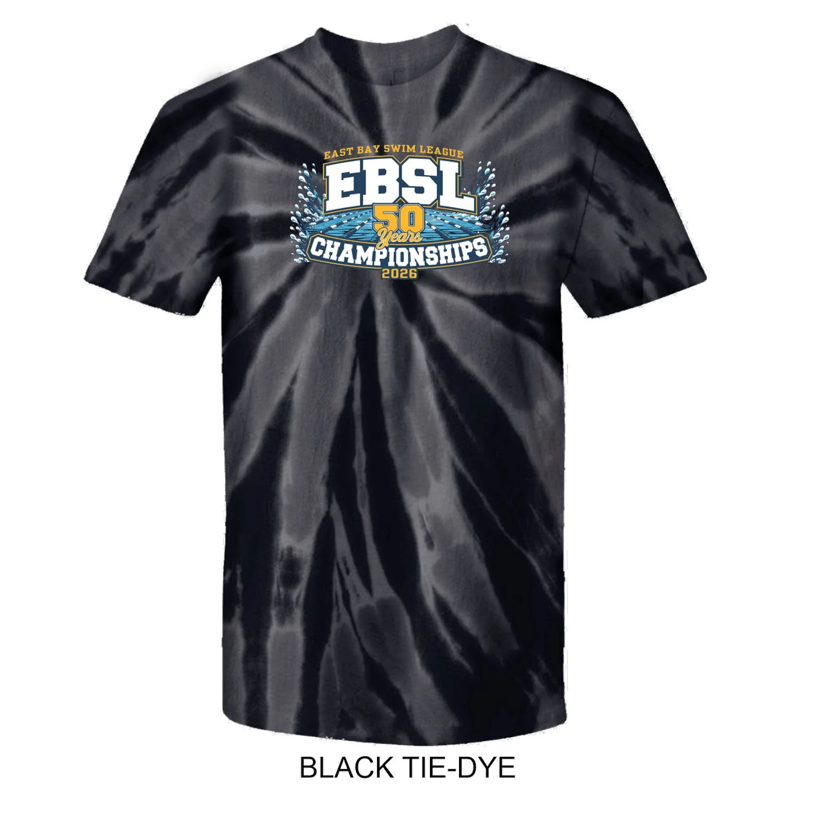2026 EBSL Championships Tie Dye T-Shirt