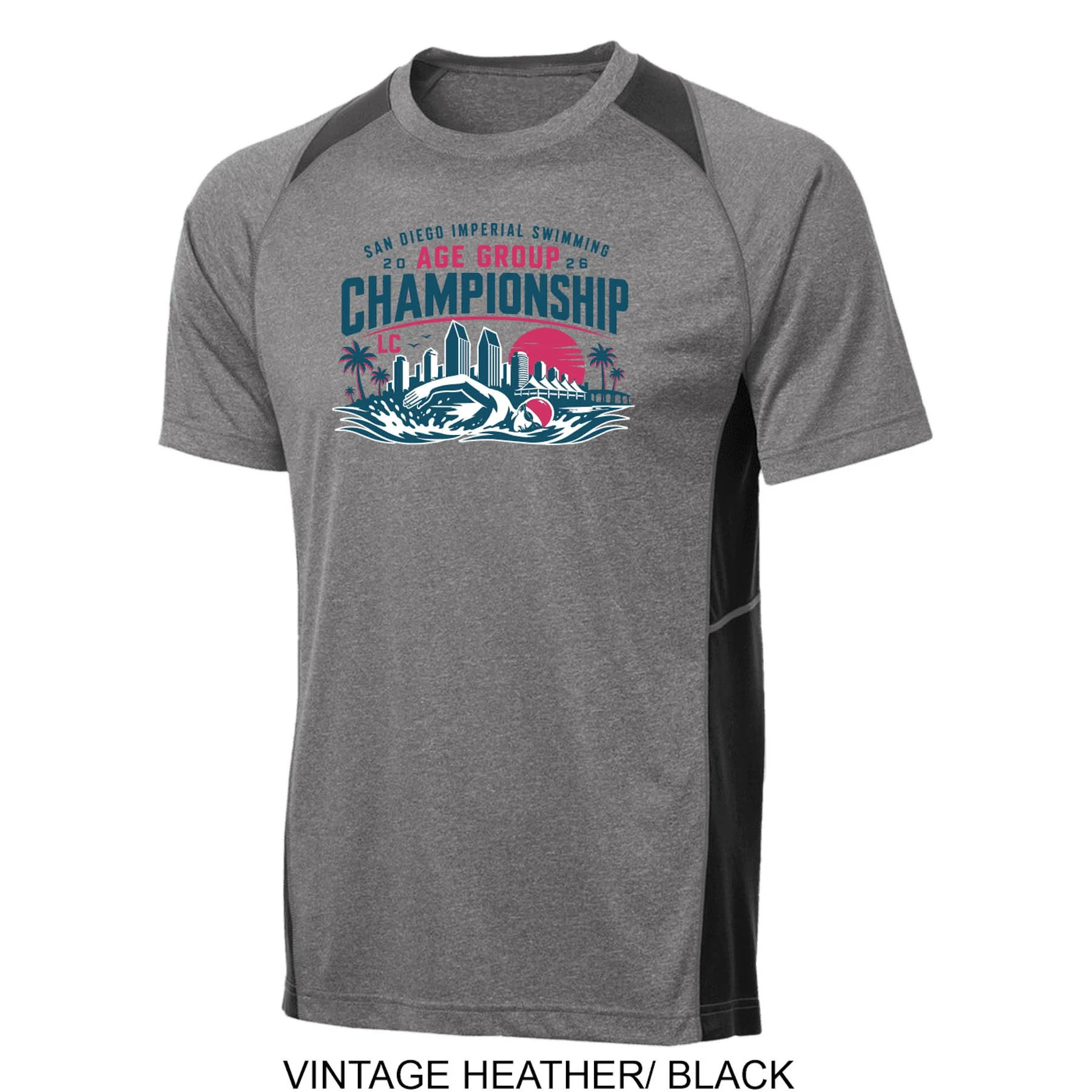 2026 LC Age Group Championship Color Block T-Shirt