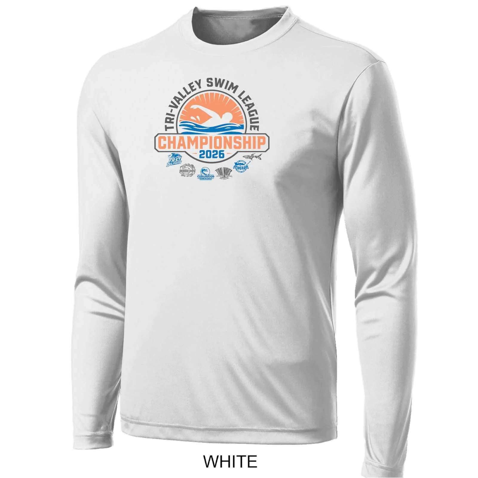 2026 Tri-Valley Swim League Championship Dry-Fit Long Sleeve