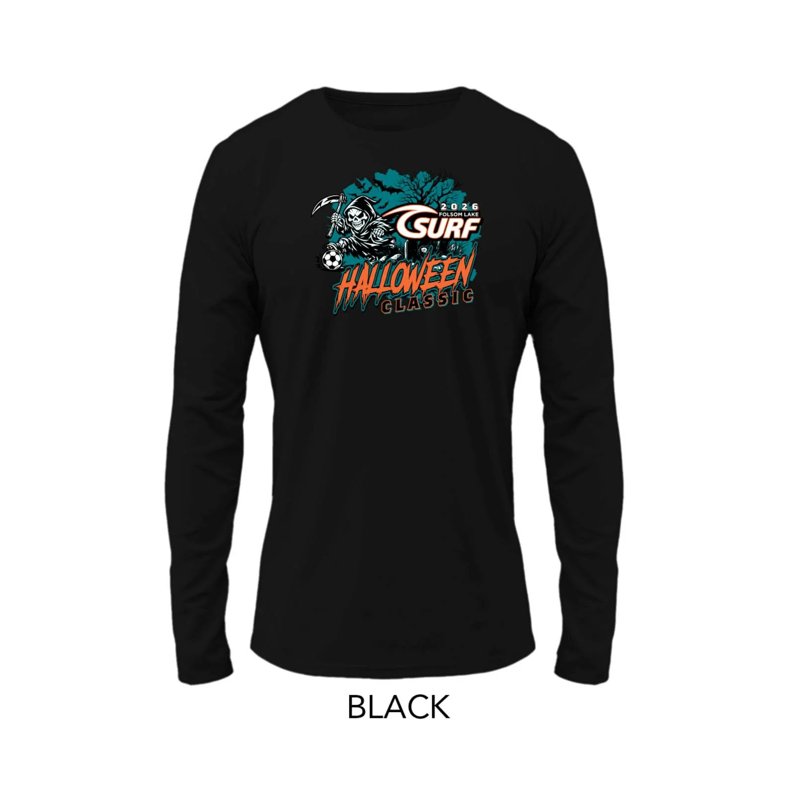 2026 Halloween Classic Solid Color Cotton Long Sleeve