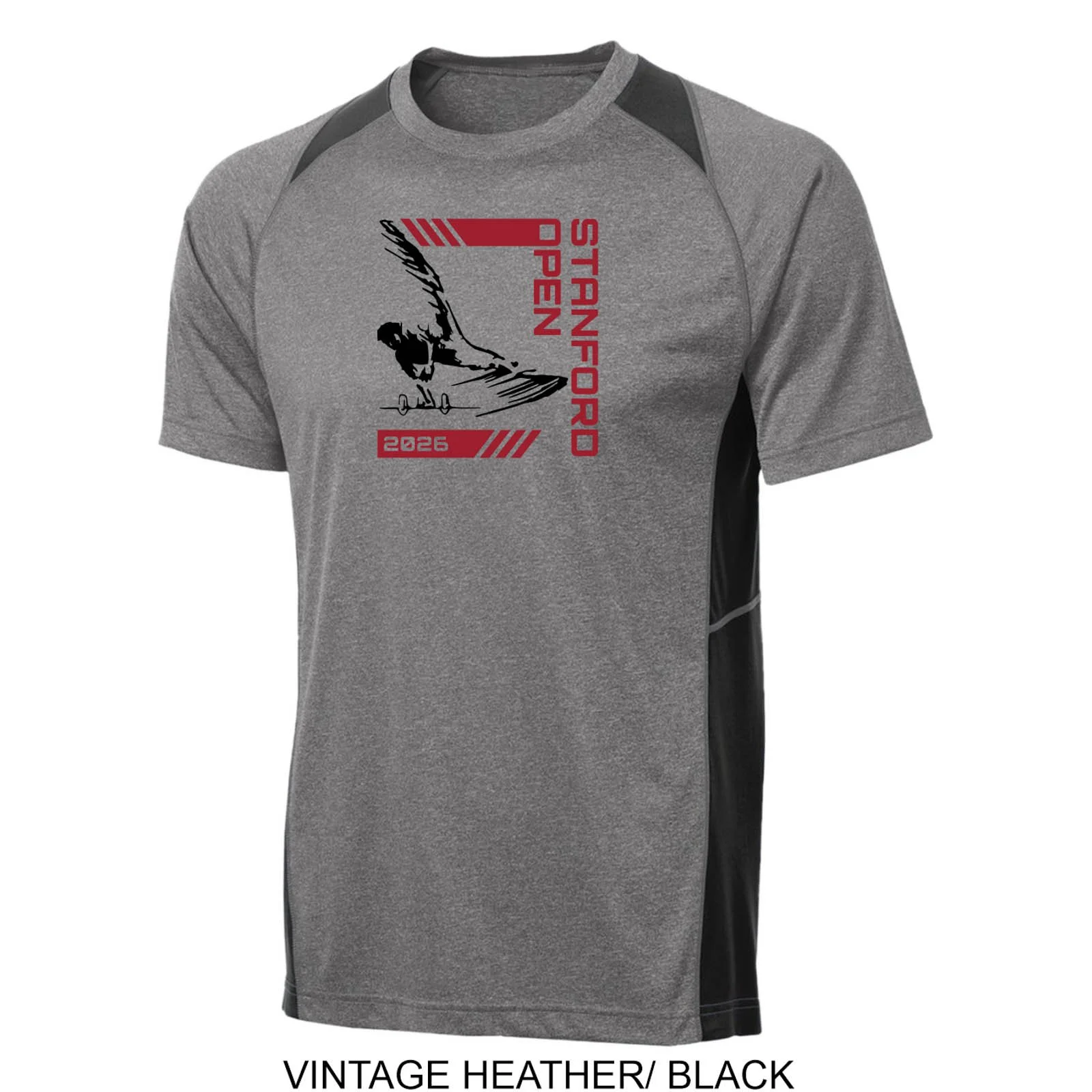 2026 Stanford Open Color Block T-Shirt