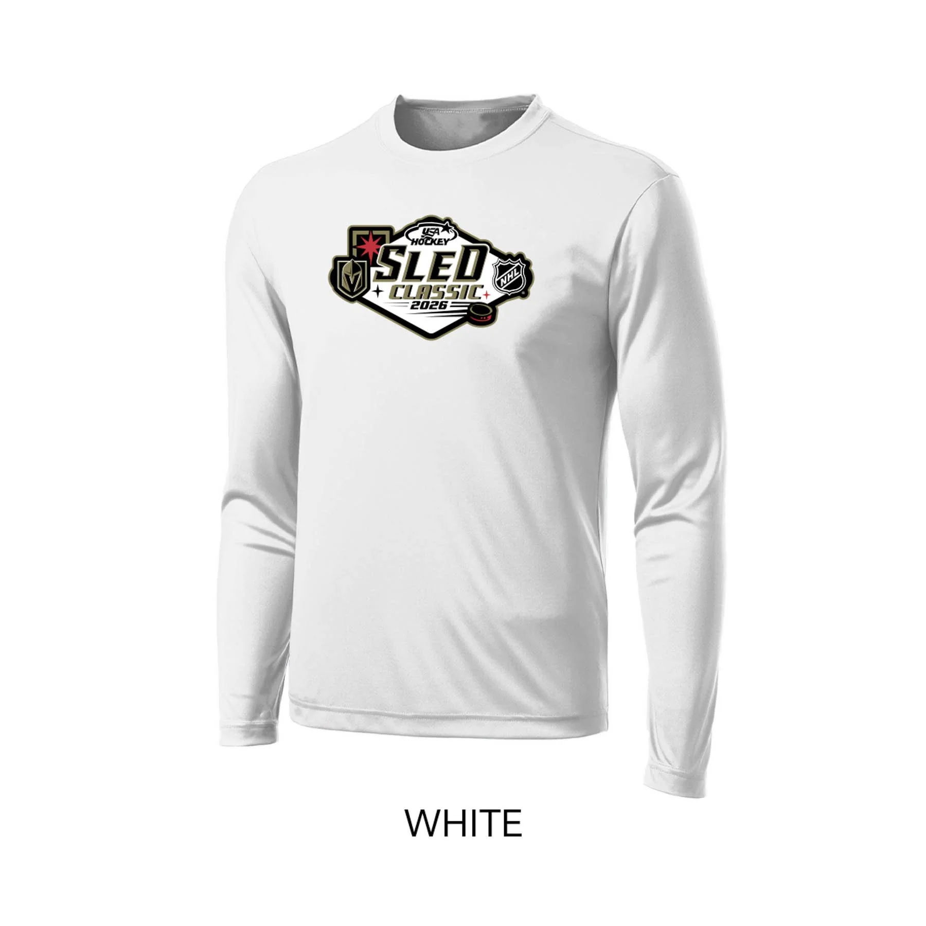 2026 USA Hockey Adult Sled Classic Dry-Fit Long Sleeve