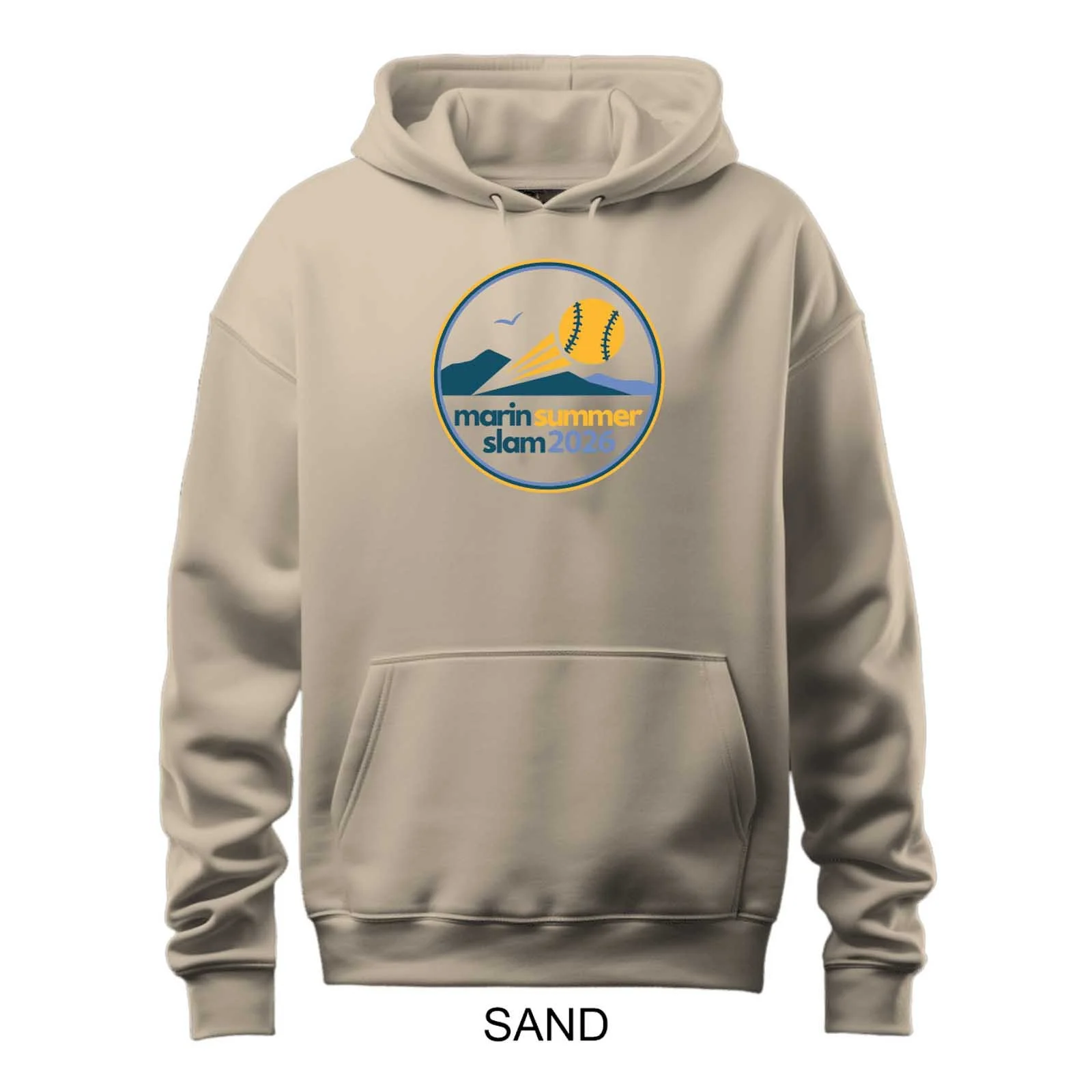 2026 Marin Summer Slam Solid Color Hooded Sweatshirt