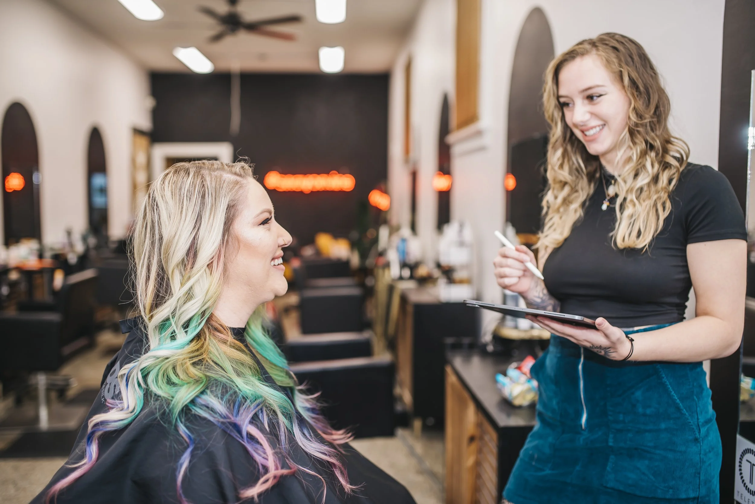 Kalamazoo Hair Salon Blonding and Vivids