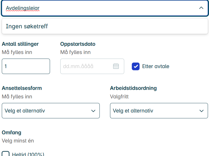 Manglande nynorskstøtte på arbeidsplassen.no