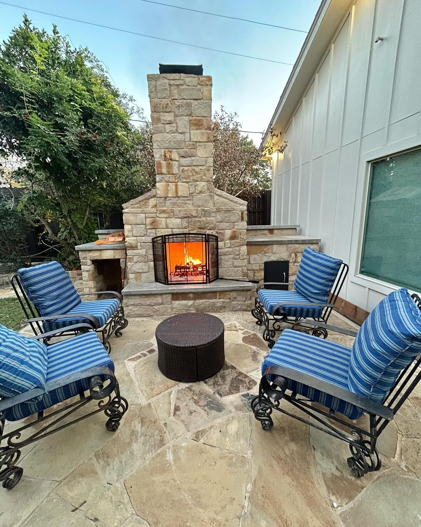 Ready for the cold  season?  Let us help you out with that&hellip;  #fireplace #custommasomry #tangelstucco&amp;masomry