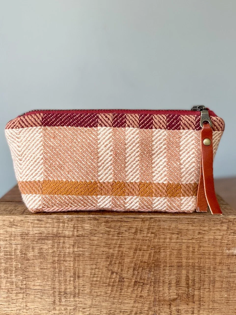 Fawn and Almond Small Notions Pouch