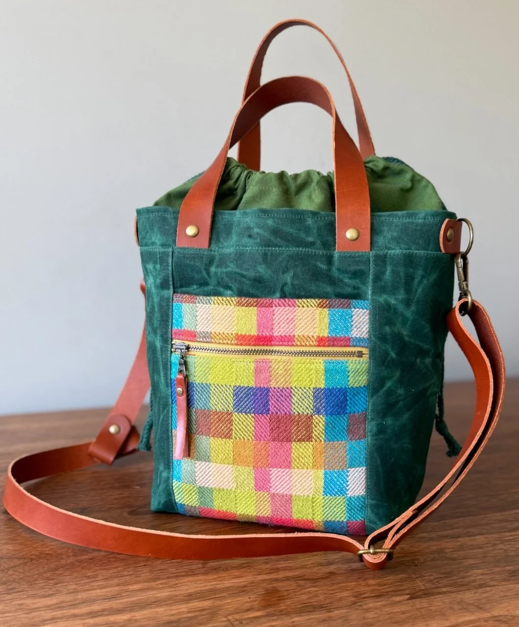 Emerald Glow Project Tote