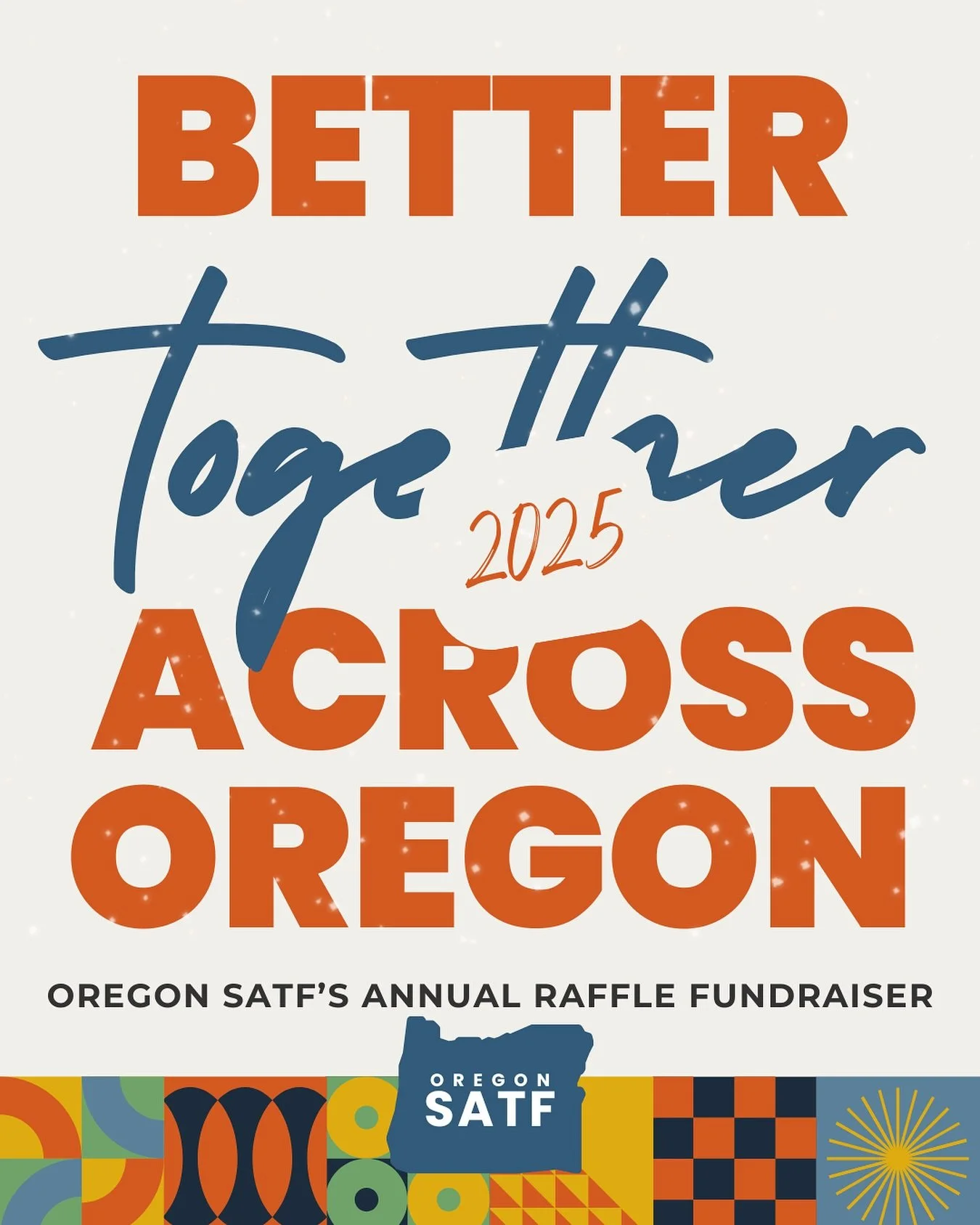 🎟️ It&rsquo;s here! Our Annual Raffle is officially open!

Each ticket helps fund prevention education, trauma-informed training, and survivor-centered work across Oregon. 🧡 Tap the link in our bio to get your tickets today!

#OregonSATF #BetterTog