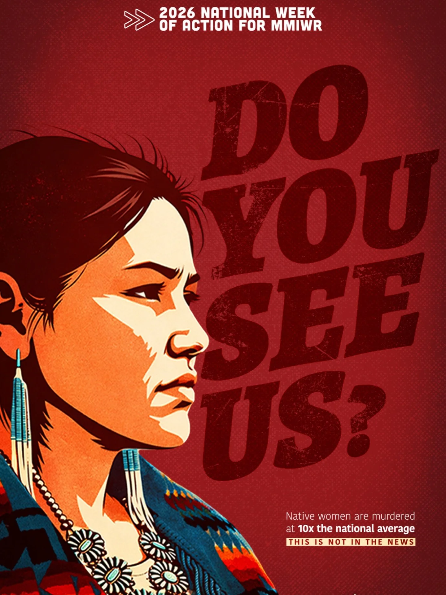 Native women deserve safety. Native women deserve visibility. Native women deserve justice. 

Learn more about the crisis of Missing and Murdered Indigenous Women and Relatives at niwrc.org/mmiwr-awareness