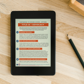 Partnering to Expand Access + Options: Title IX and Advocacy (2022)