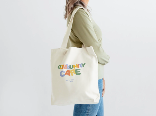 Community Care White Tote Product Photo.PNG