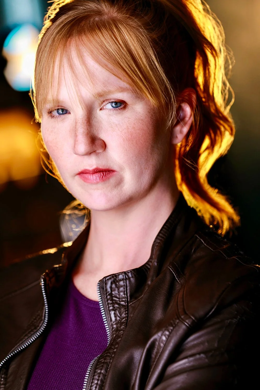 Cinematic theatrical actors headshot - Stasi Photography- Hollywood actress and leading woman Brandy