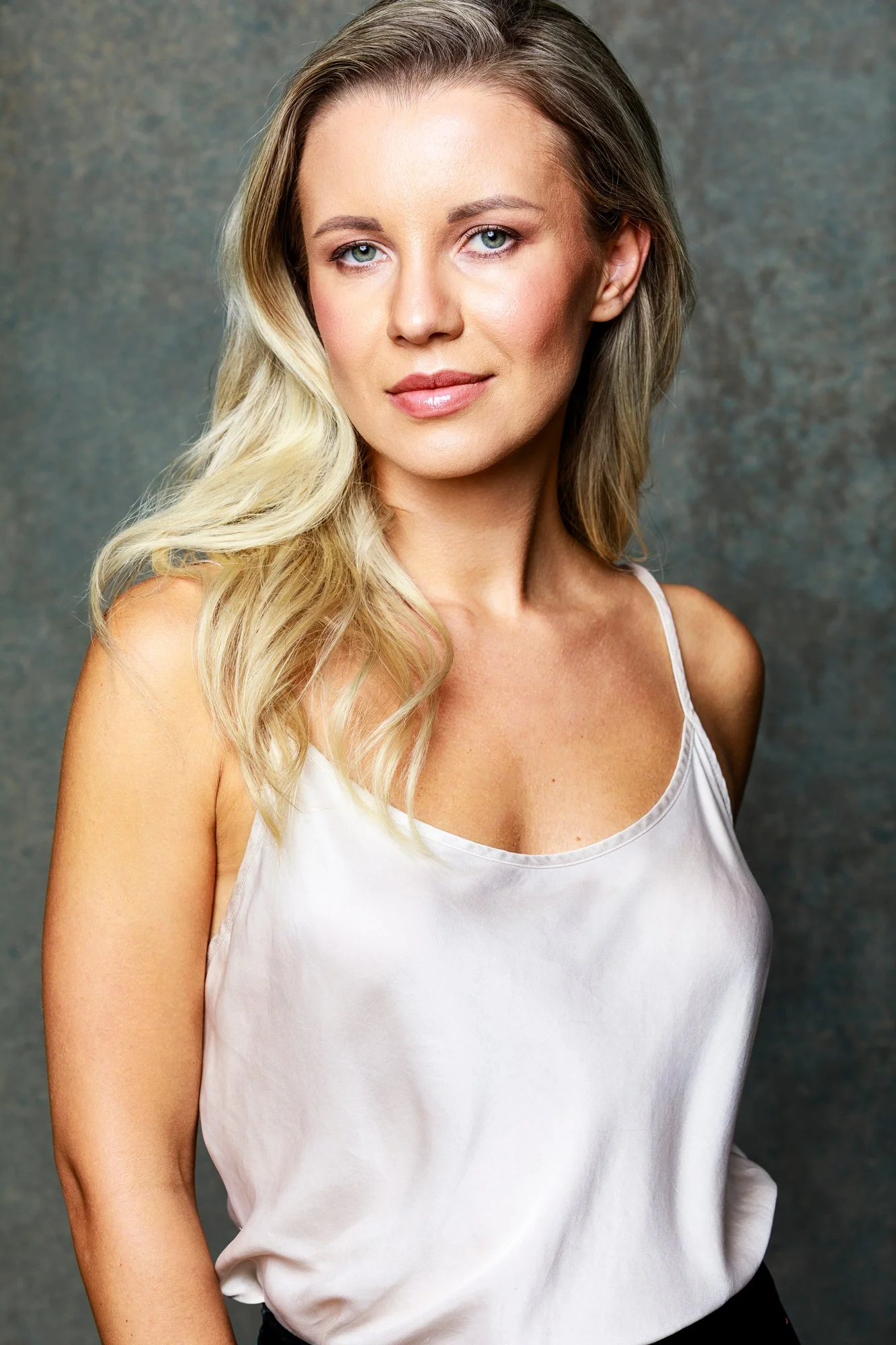 cinematic theatrical headshots for actors - Los Angeles actress, Kristina. Edgy theatrical headshot.