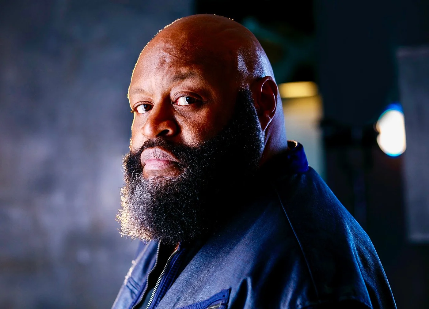 cinematic actors theatrical headshot - Los Angeles actor CA Briggs. Edgy theatrical headshot. Stasi Photography.