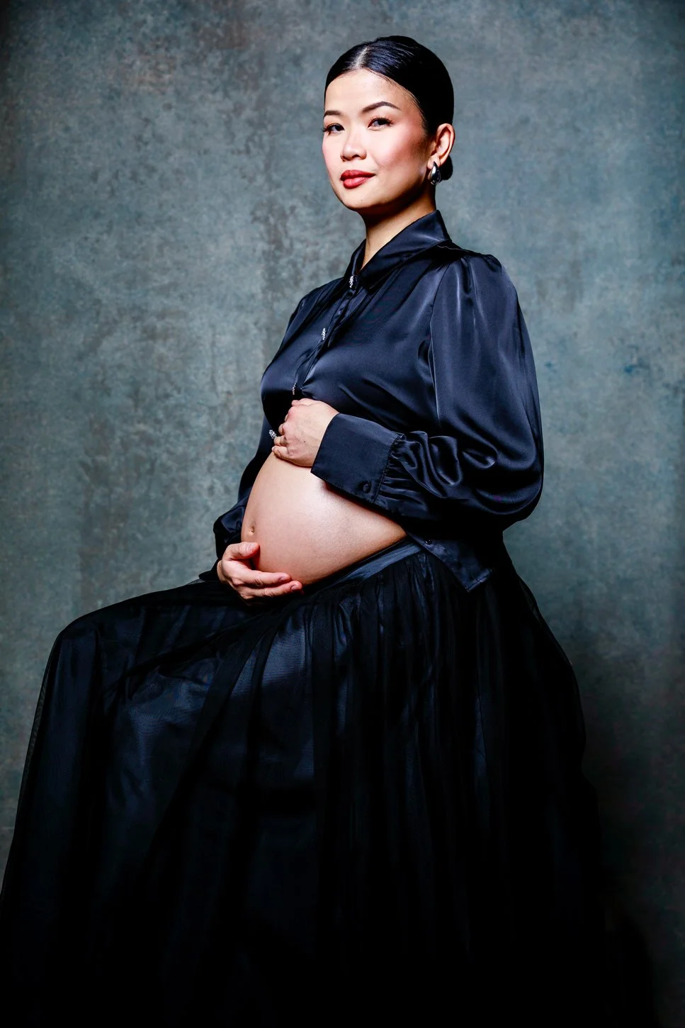 Cinematic theatrical actors headshot - Stasi Photography- Hollywood actress and leading woman Roczane Enriquez