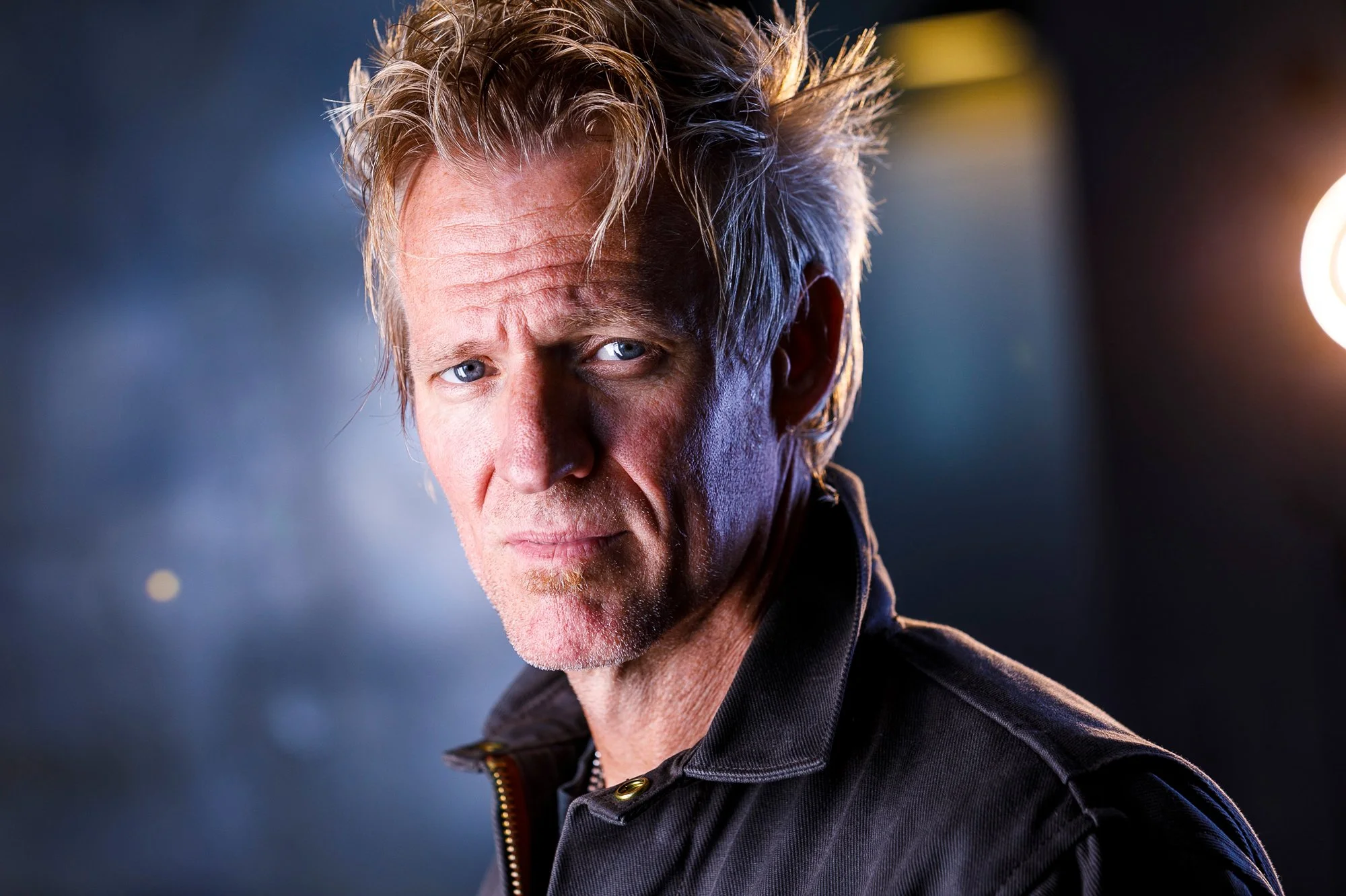 cinematic actors theatrical headshot - Los Angeles actor Matt Mann. Edgy theatrical headshot.
