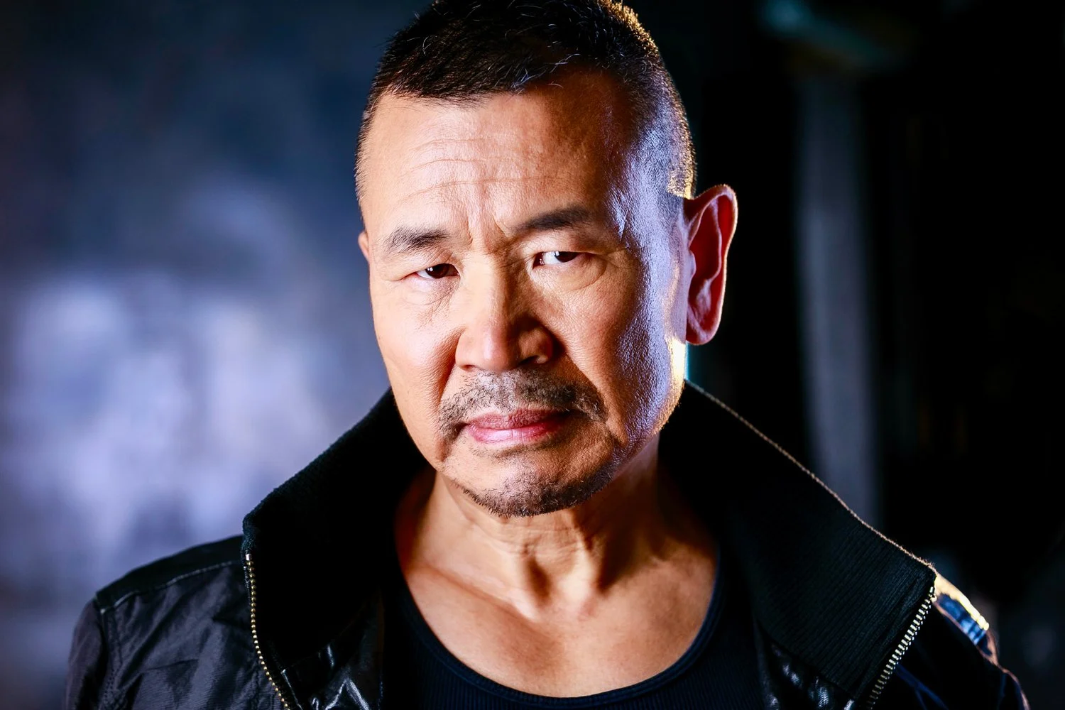 Cinematic theatrical actors headshot - Stasi Photography- Hollywood actress and leading man Jesse