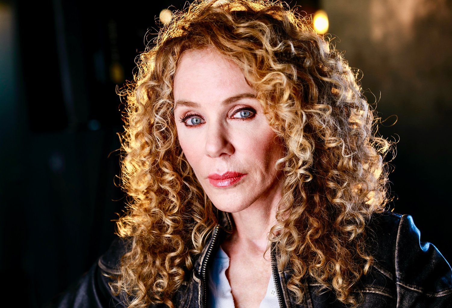 cinematic studio light actor headshot - Los Angeles actress & acting instructor, Gigi Vorgan. Edgy theatrical headshot.
