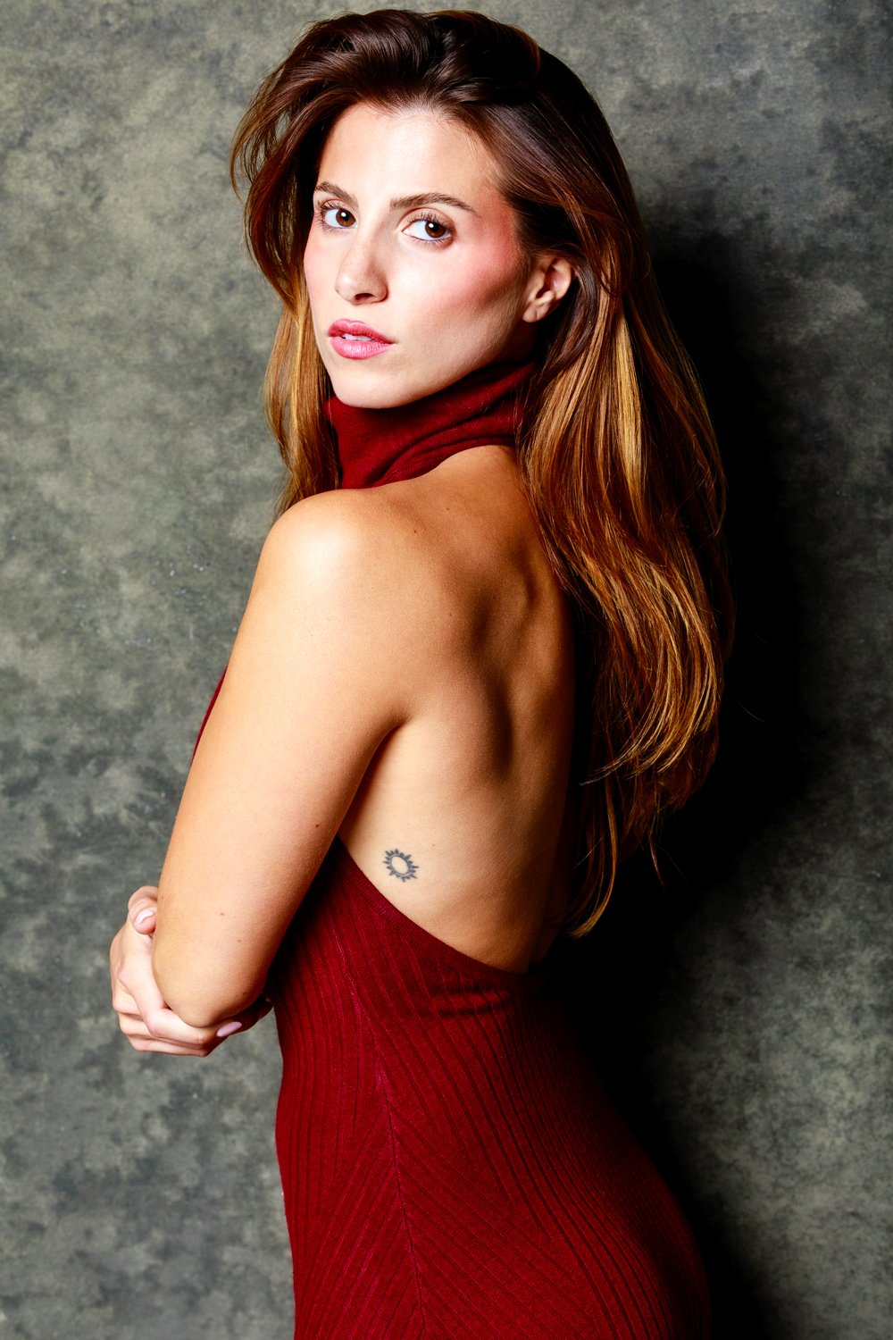 Theatrical actors headshot - Hollywood actress and leading woman Clelia Picciolli.