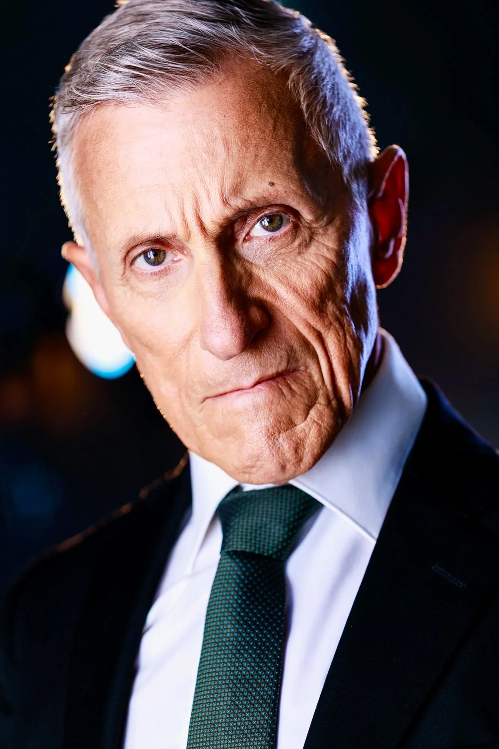 Cinematic edgy theatrical actors headshot - Hollywood actor Mark Wind