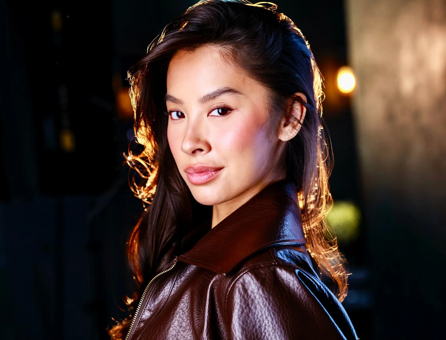 Cinematic theatrical actors headshot - Hollywood actress and young leading woman Dawn Ngo