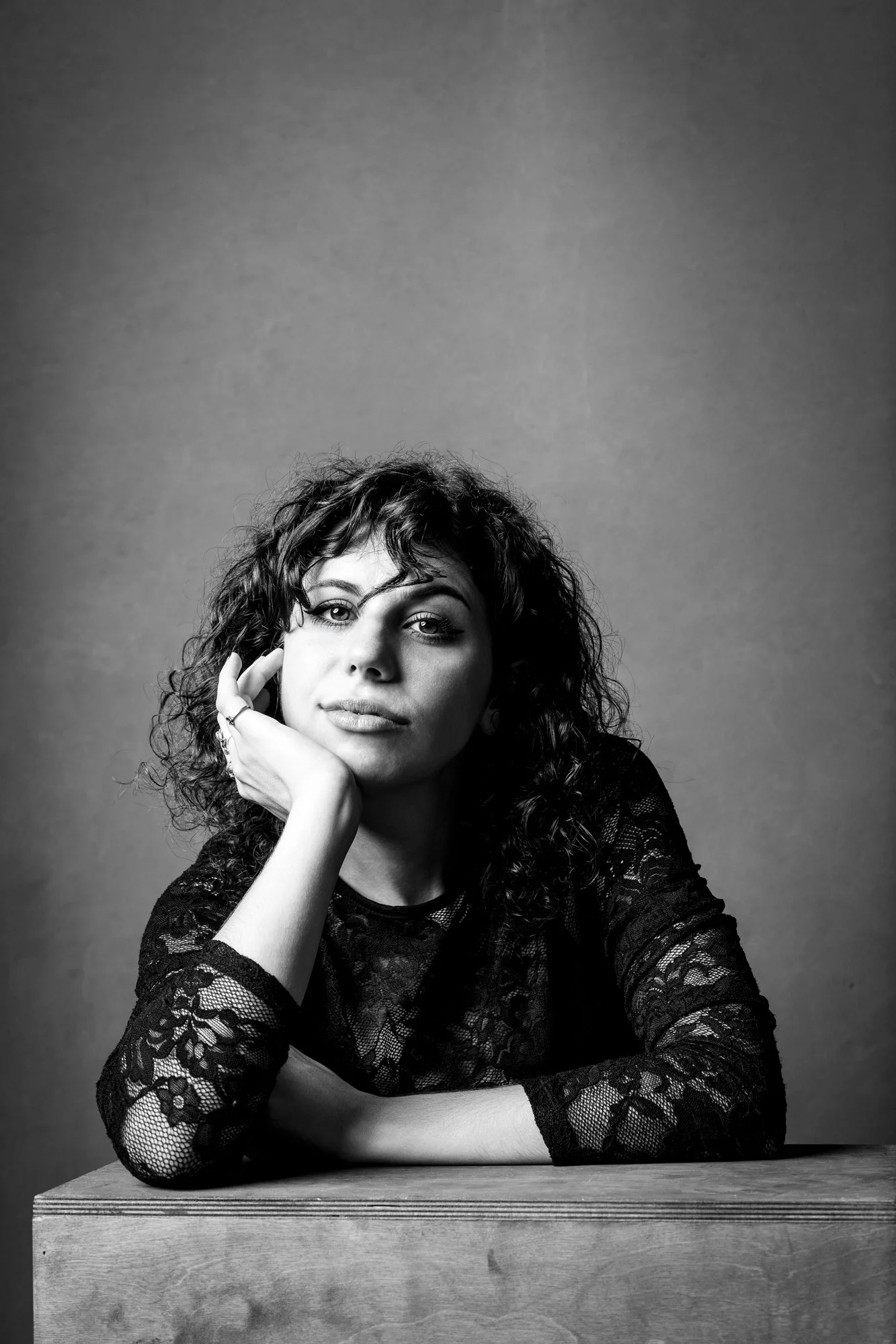 cinematic theatrical headshots for actors - Los Angeles actress, Savannah. Edgy theatrical headshot.