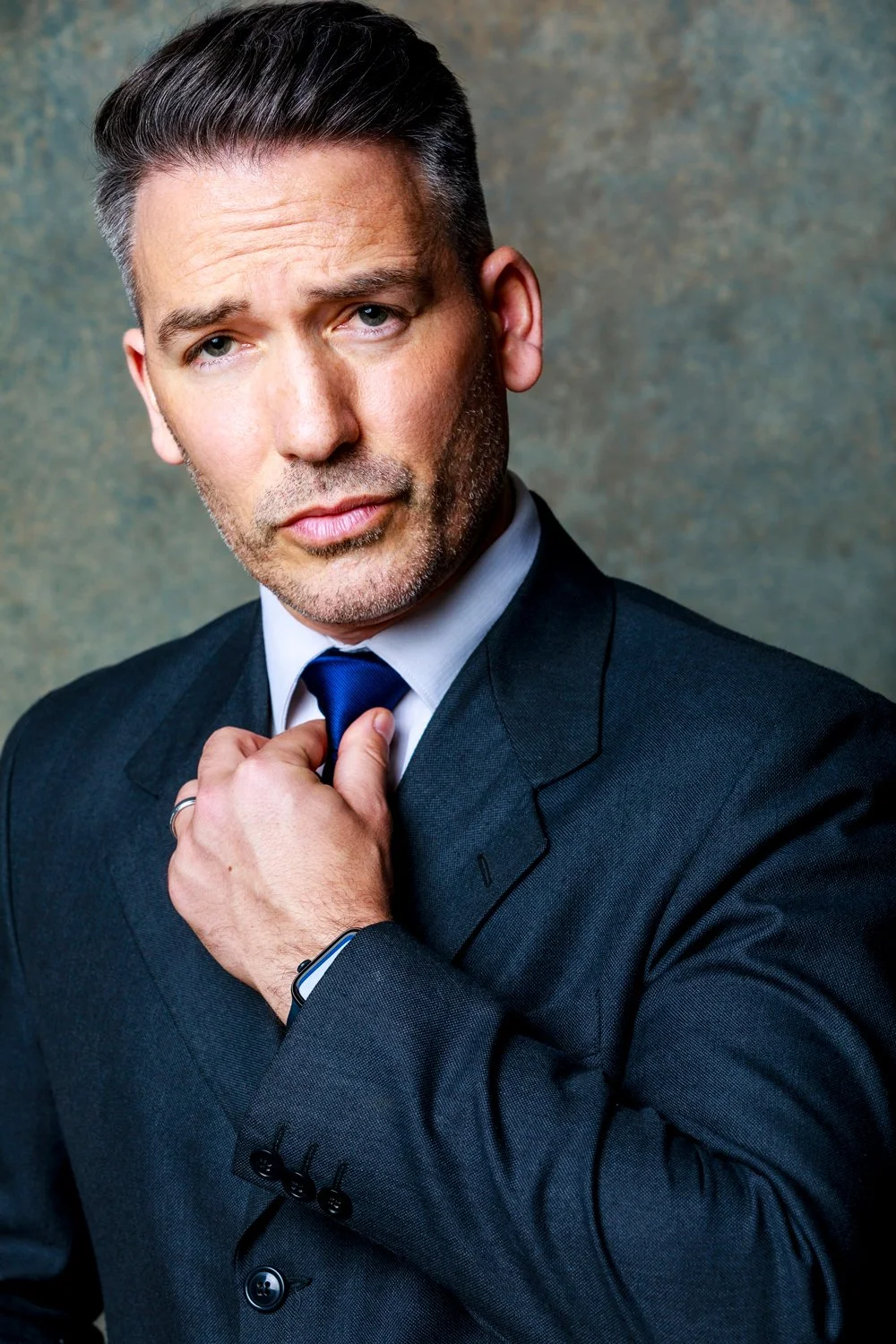 Cinematic edgy theatrical headshot - Hollywood actor Alejandro