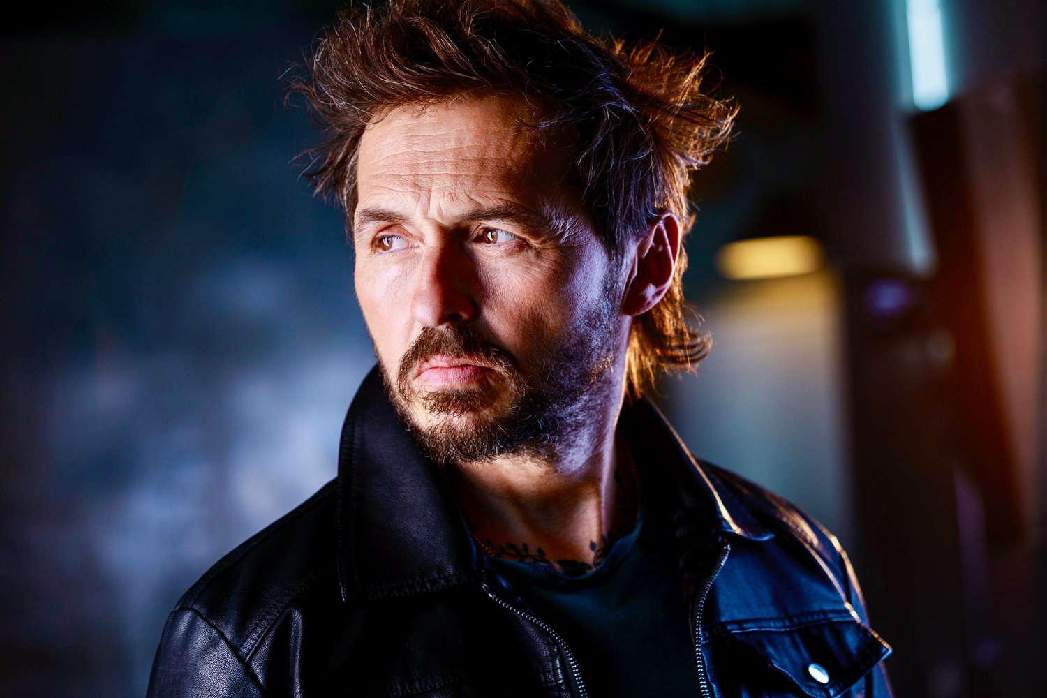 cinematic theatrical actors headshot - Beverly Hills actor Harley Di Nardo. Edgy theatrical headshot.
