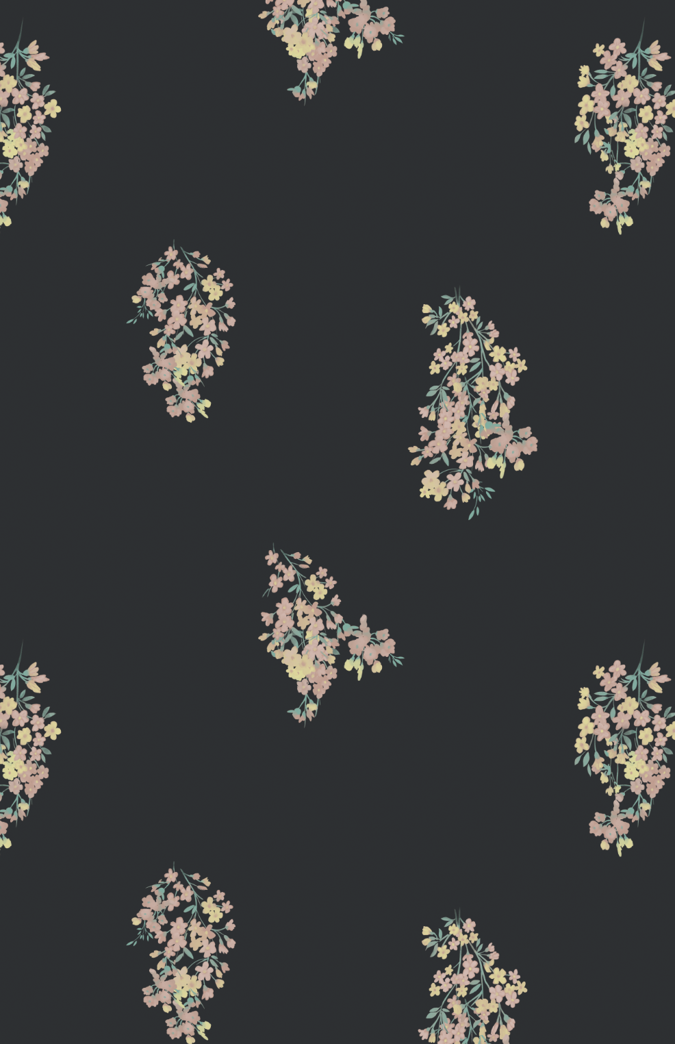 BOUQUETS REPEAT PATTERN