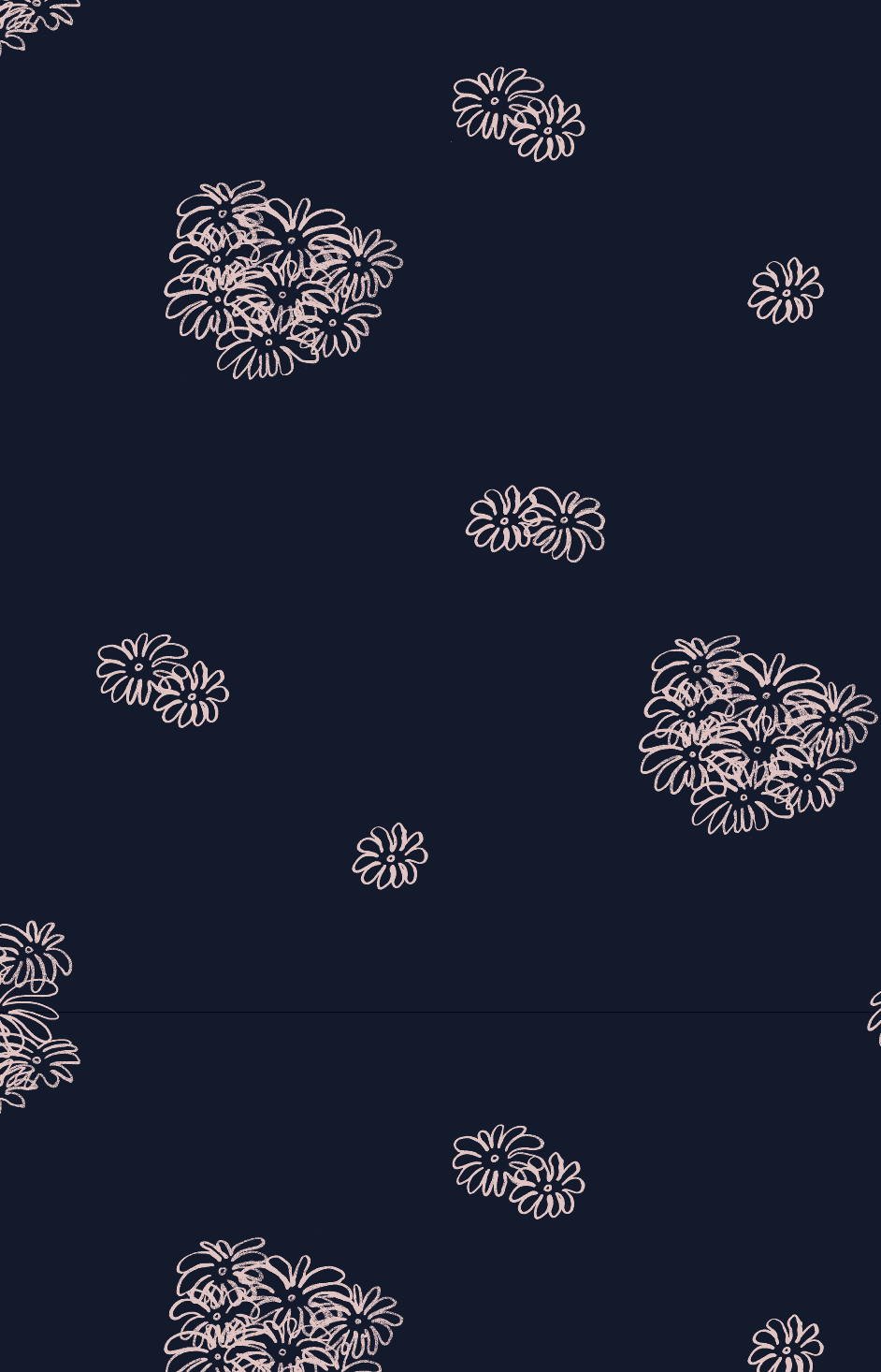 BLOSSOMS REPEAT PATTERN