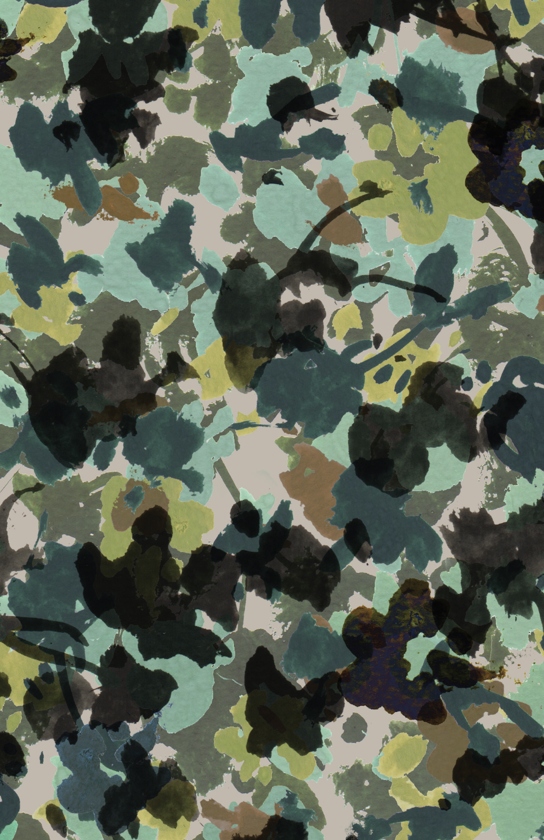 PAINTED CAMO REPEAT PATTERN