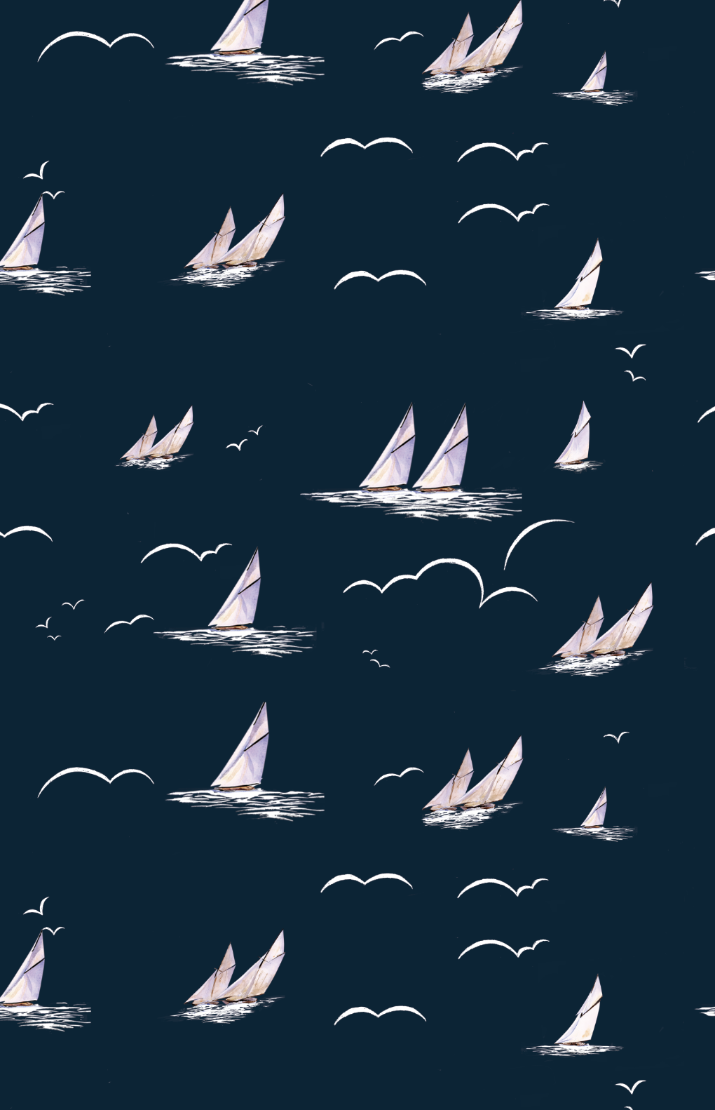 SAILBOATS REPEAT PATTERN