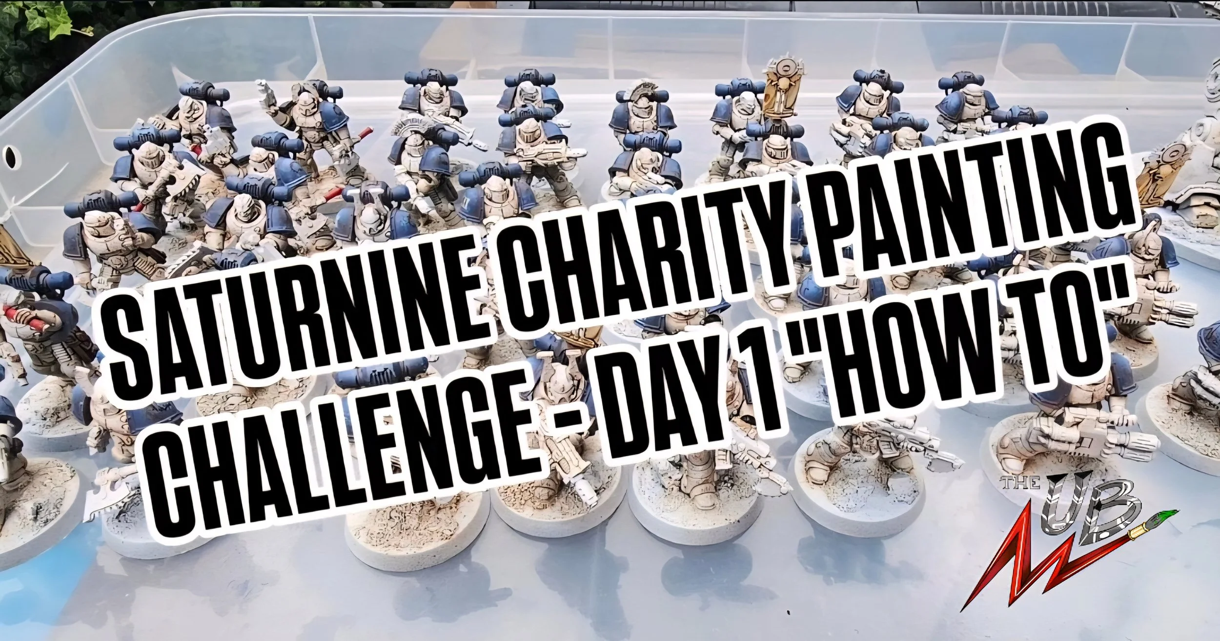 SATURNINE CHARITY PAINTING CHALLENGE - (PART ONE) PAINTING FOR SUCCESS!