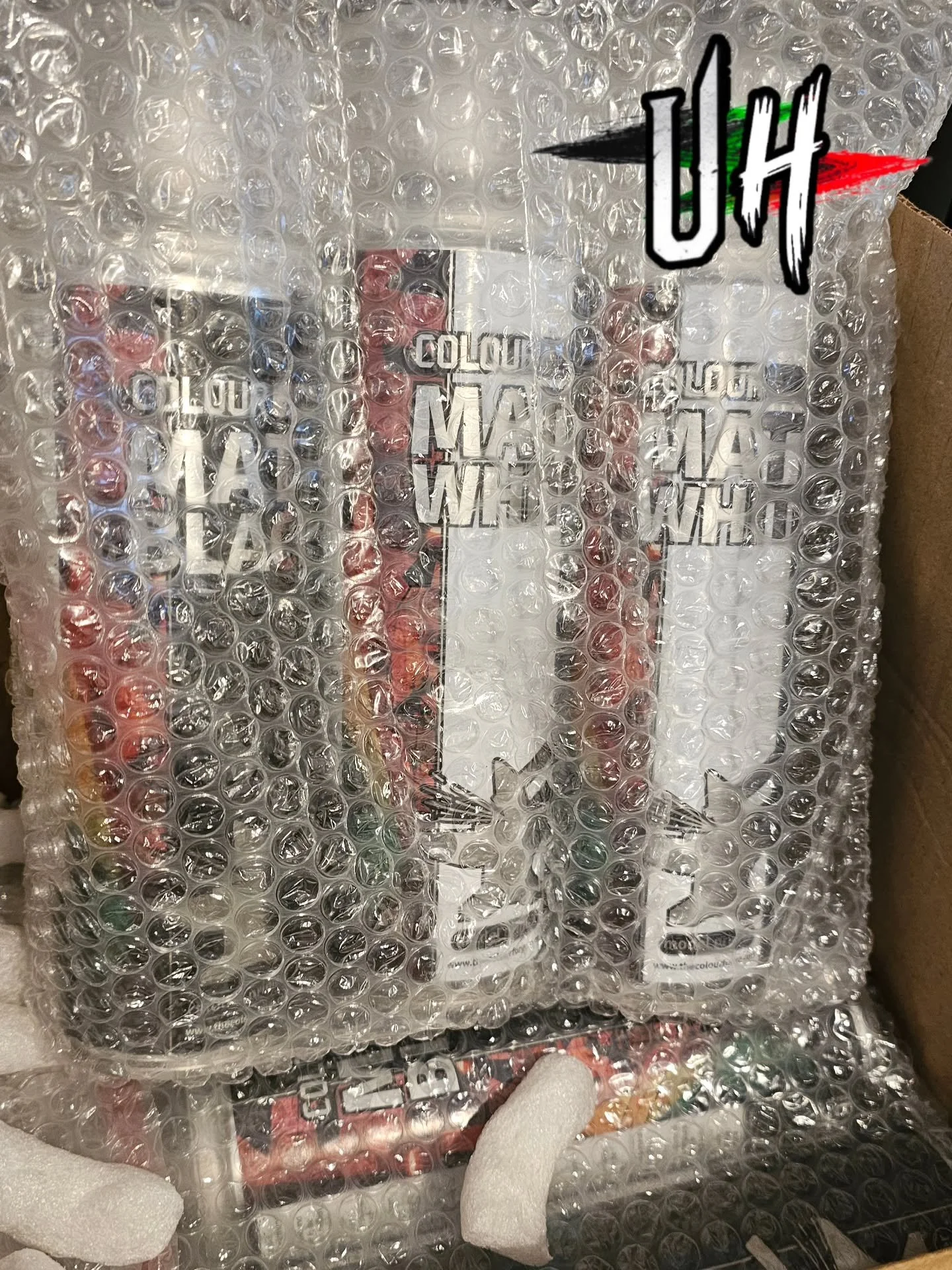 Some love and support from the real home slice Rattlers of @thecolourforge

Getting ready for February's monthly muster...

Peace! 🤘🏻

Www.unrelentinghobby.co.uk

#warhammer #warlord #warlordgames #boltaction #colourforge