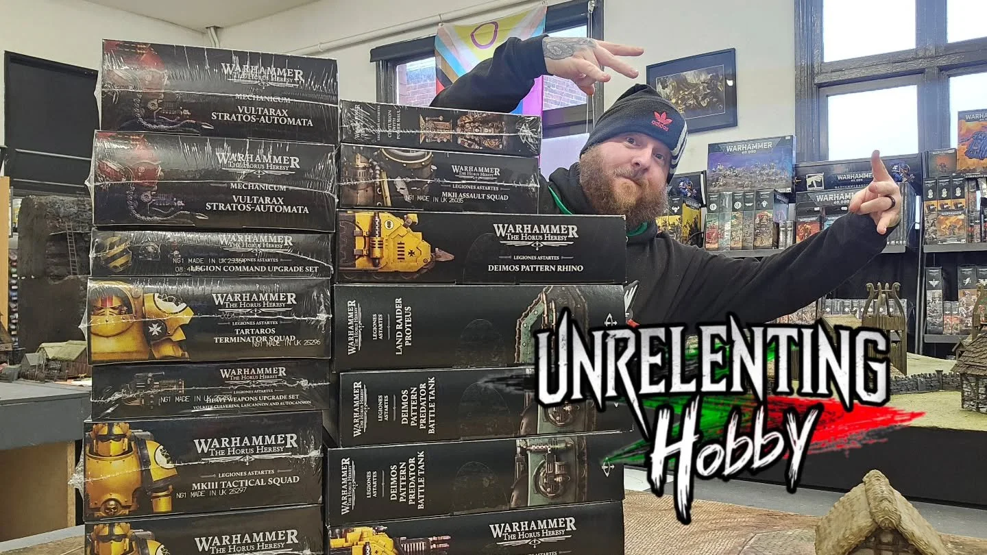 Let it be known, that we here at Unrelenting, adore ALL THINGS HERESY! Whether that's for us, or our wonderful clients. What Legion do you think this lot will be?

This isn't even all the Heresy we're working on at the moment. Have you seen I've got 