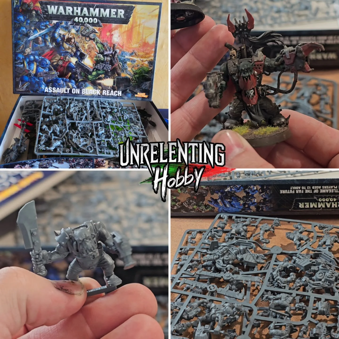 Do you still have your first ever starter box?

Didn't expect to be dragging this out of the catacombs today!!

A lucky teenager, sat on the floor of Games Workshop Derby swapping his Space Marines for more Orks (but never getting the extra bases for