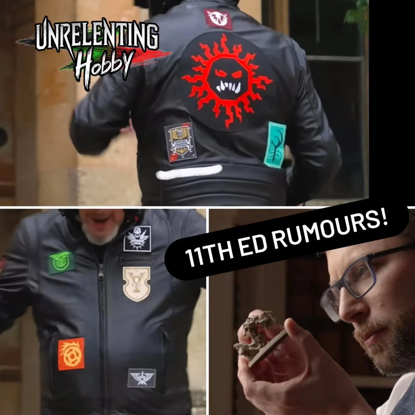 Right gang. From the latest teaser... What we got....

I spy:

-Evil Sunz/Orks. Will the box be Speed Freak centric? (I hope not.)
-Lots of bike references (New Warbikers conf)
-The blue patch I'm guessing is something spooky for AoS
-Clear as day So