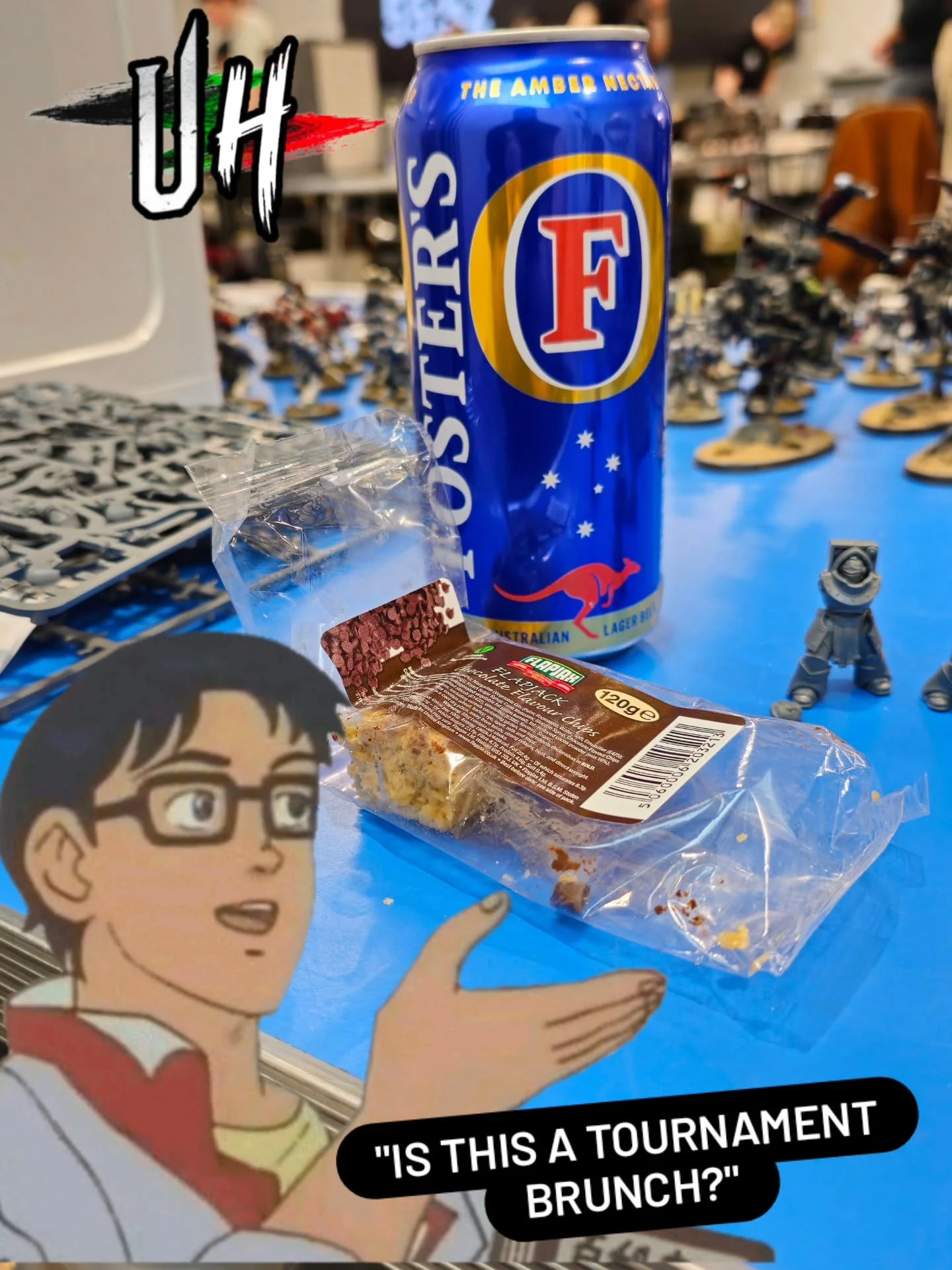 What's your go to tourney scran?

Peace! 🤘🏻

Www.unrelentinghobby.co.uk

#warhammer #warhammer40000 #40k #pheonix40k #deepstrikediaries