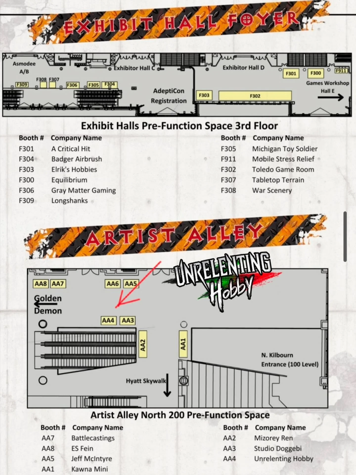 You can find me here in the Artist Alley at Adepticon from 10:00 today!

Come talk about painting, exciting announcements, why is it colder here than it is at home right now, and any help or advice around hobby or business within the hobby. I will al