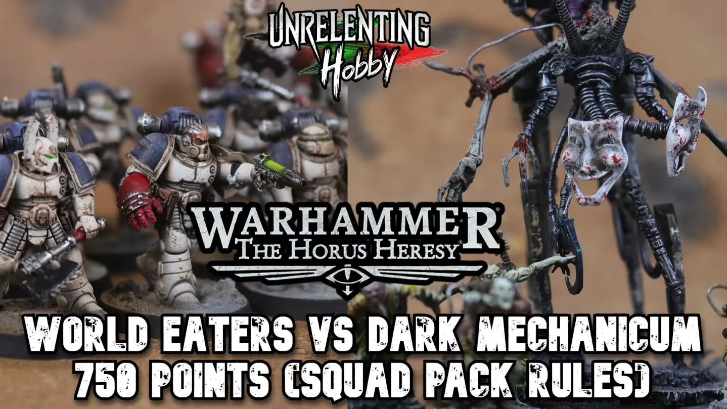 There's no space for nobility or honour when these two armies bang heads!

Head over to our Youtube now to check out our first Heresy battle report. If you liked it, let us know and sub! If you hated it, tell me and meet me in the car park, tops off.