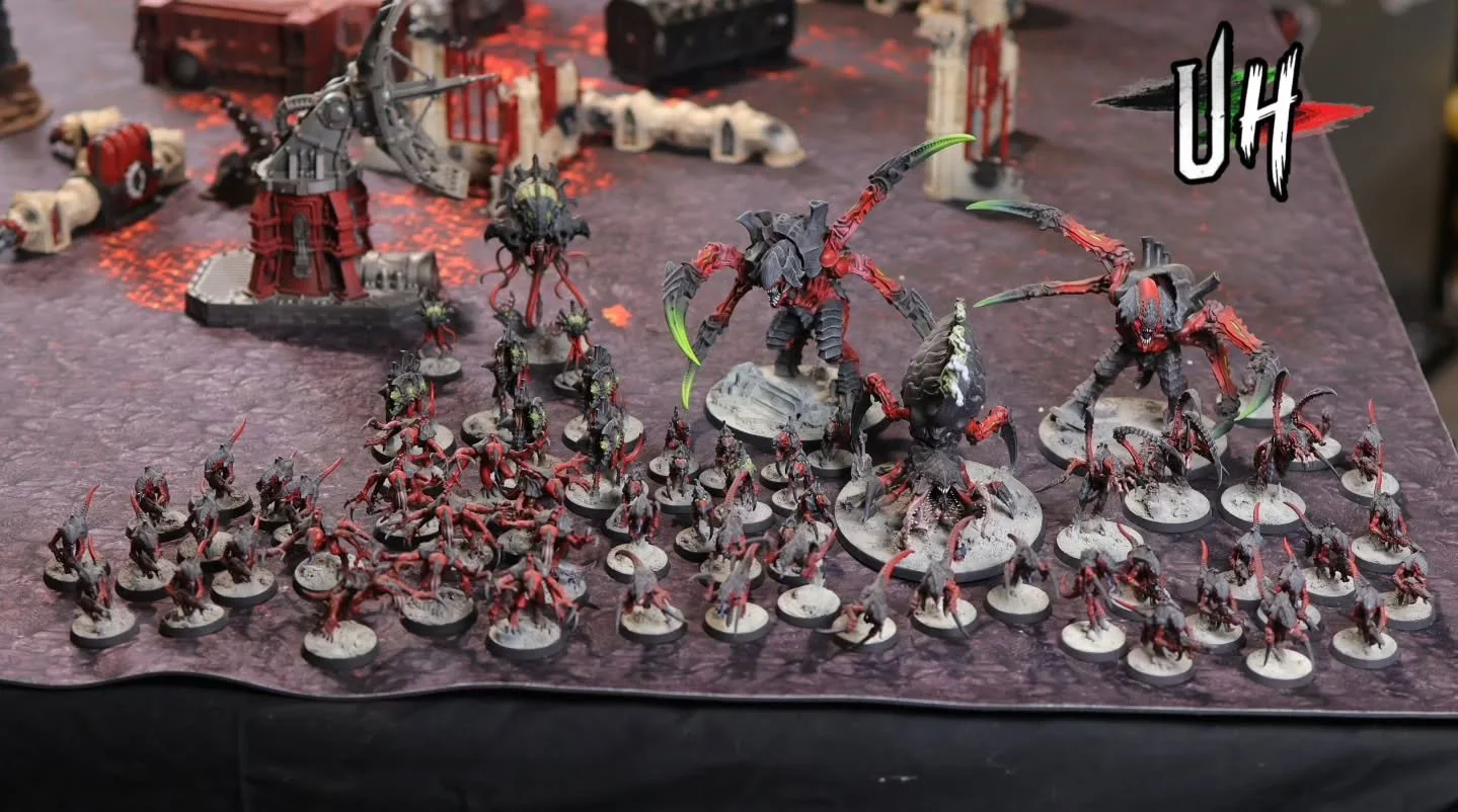 What's exciting you about #new40k, if anything?

This was a cheeky fun 1000 point list to use Monday evening! I'm a huge sucker for an Endless Swarm themed list!

11th Ed has me excited about mixing detachments. Endless Swarm being my main support wi