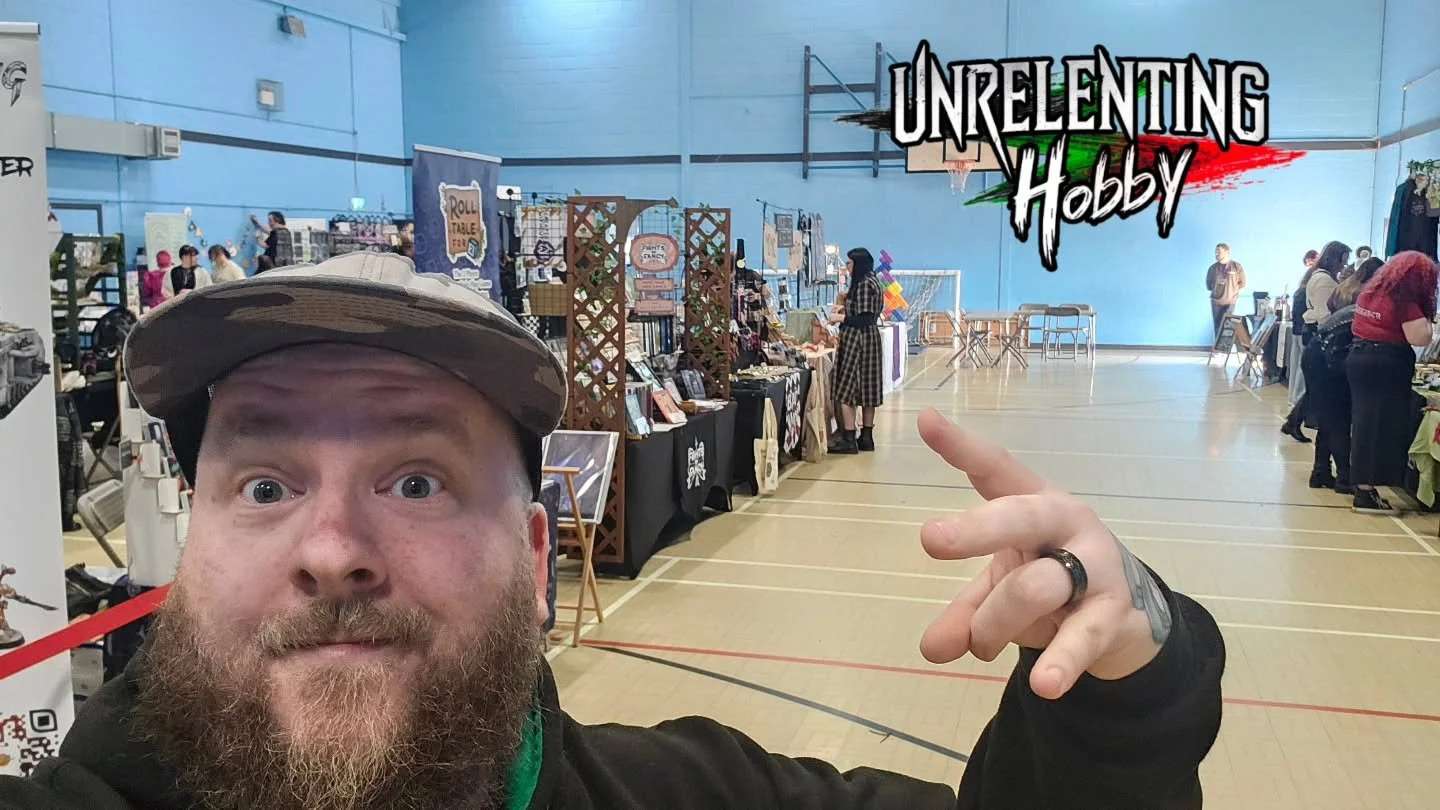 Open and live! Come on down, check out the sick traders and enjoy some painting patter from myself.

&pound;2 on the door, and some mega coffee and pizza to enjoy too.

Peace! 🤘🏻

Www.unrelentinghobby.co.uk

#warhammer #warhammer40000 #40k #hobby #