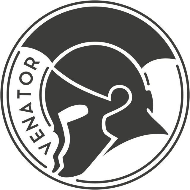 Volkswagen logo in black and white