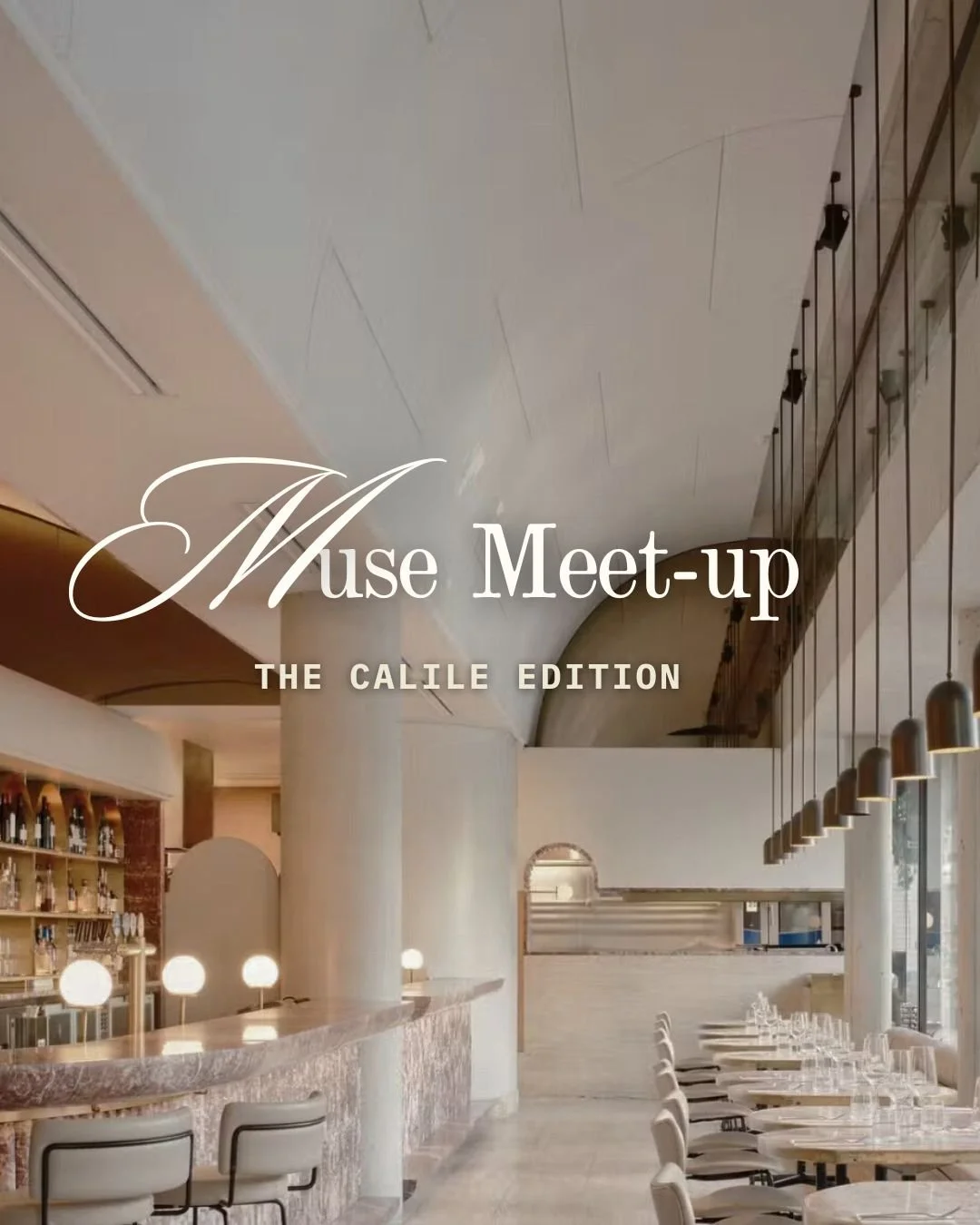 FULLY BOOKED - The Calile Edition - 7 February