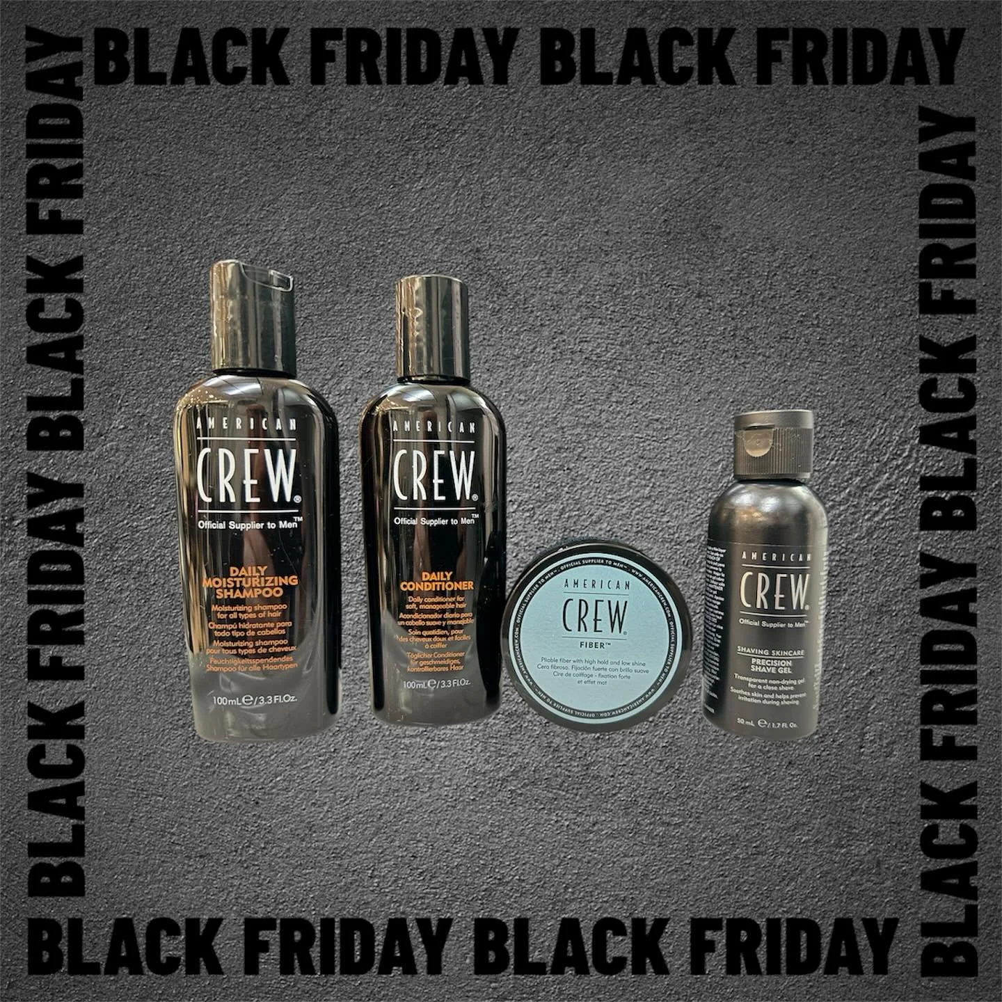 🎉 CONCOURS BLACK FRIDAY - Gagnez un Kit de Voyage AMERICAN CREW ! 🎉

Pr&ecirc;t &agrave; voyager avec style et simplicit&eacute; ? &Agrave; l&rsquo;occasion du Black Friday, on vous offre la chance de remporter un Kit de Voyage AMERICAN CREW d&rsqu