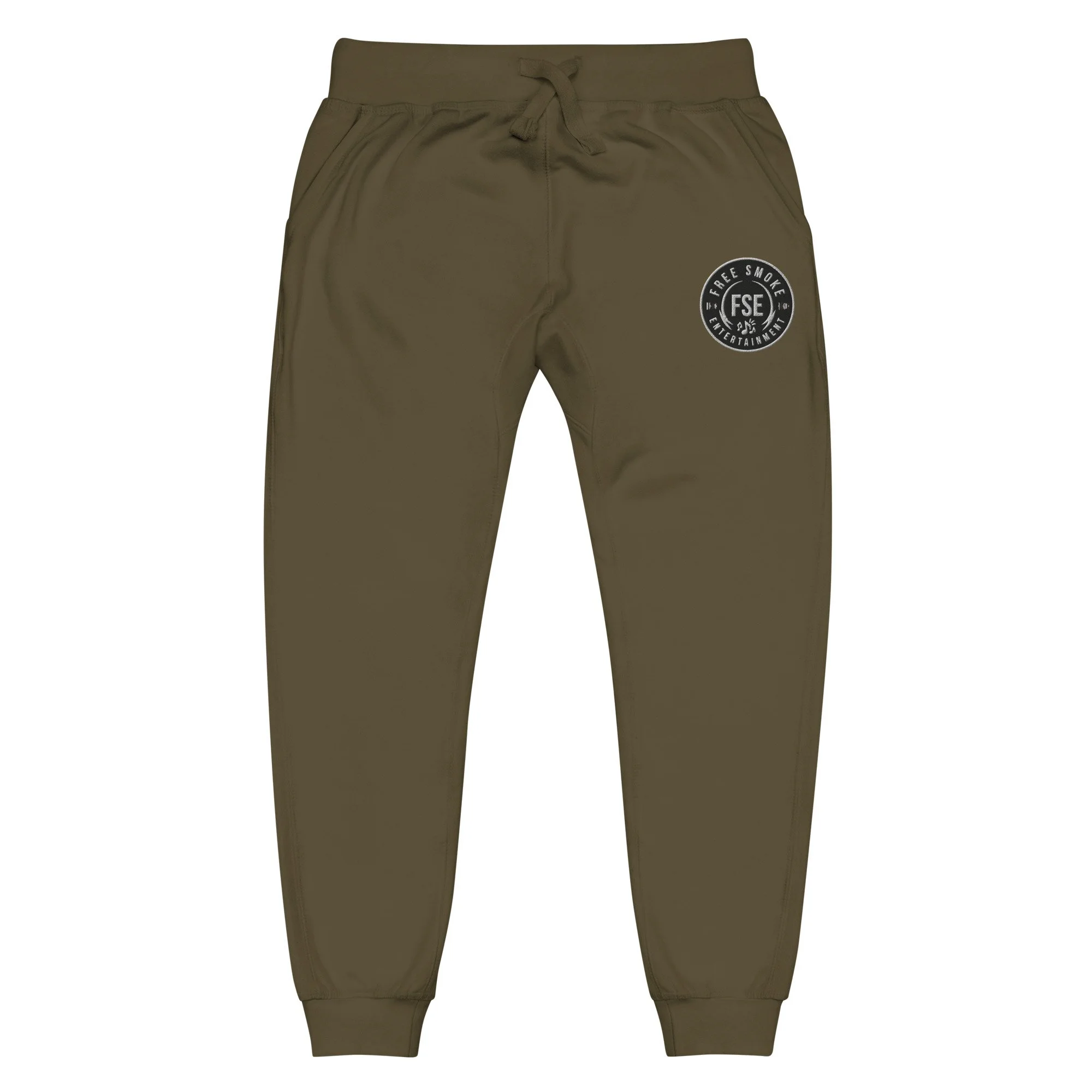 unisex-fleece-sweatpants-military-green-front-68818c949a02c.jpg