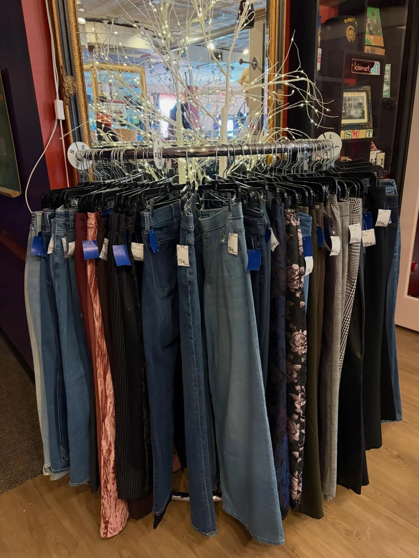 All new markdowns! 50% off room is overflowing, grab some great deals in dresses, tops, bottoms, shoes and jackets!